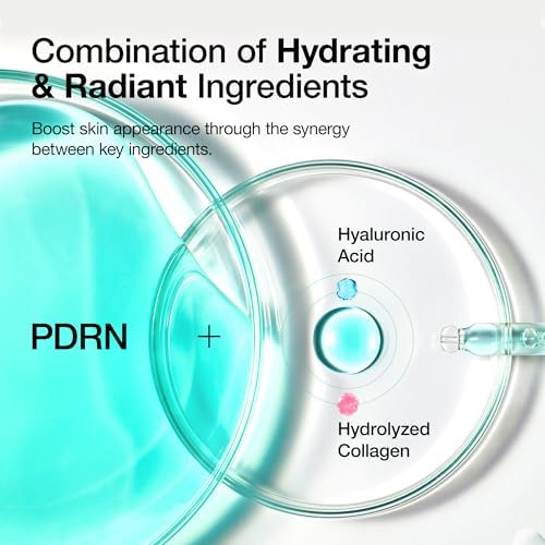 ANUA PDRN Hyaluronic Acid Capsule 100 Serum, Radiant Face Serum, Hyaluronic Acid, Hydration, Moisture Plumping effect, Natural color, Korean Skincare, 30ml/1.01fl.oz